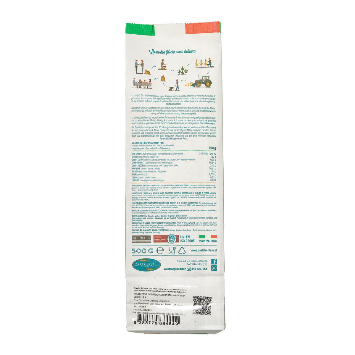 Frentana Spaghetto Quadrato