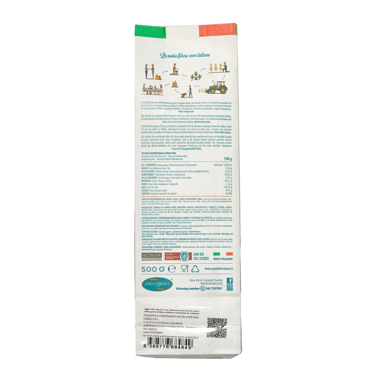 Frentana Spaghetto Quadrato