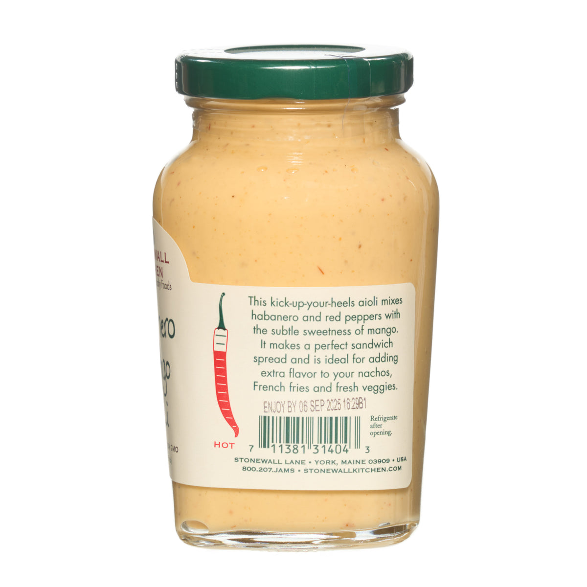 Habanero Mango Aioli von Stonewall Kitchen
