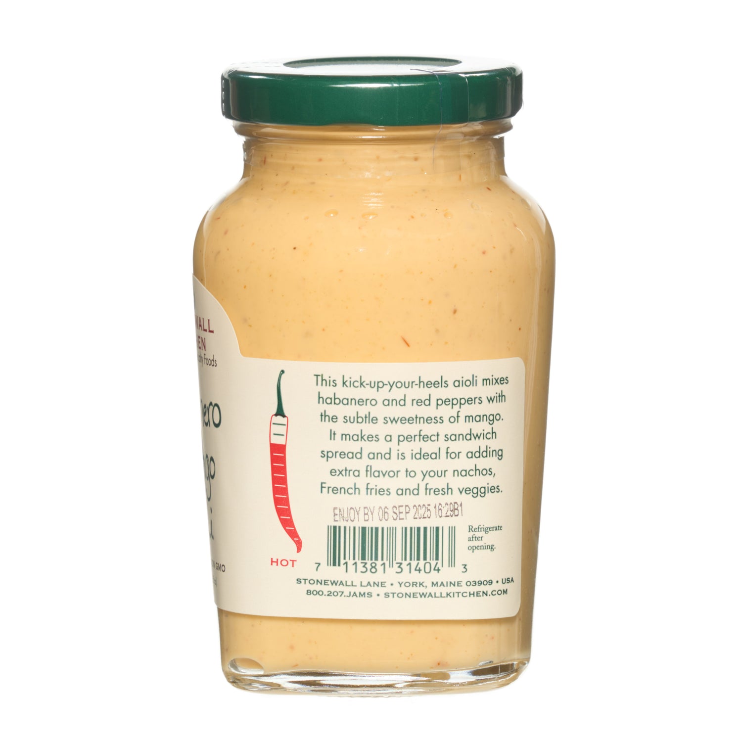 Habanero Mango Aioli von Stonewall Kitchen