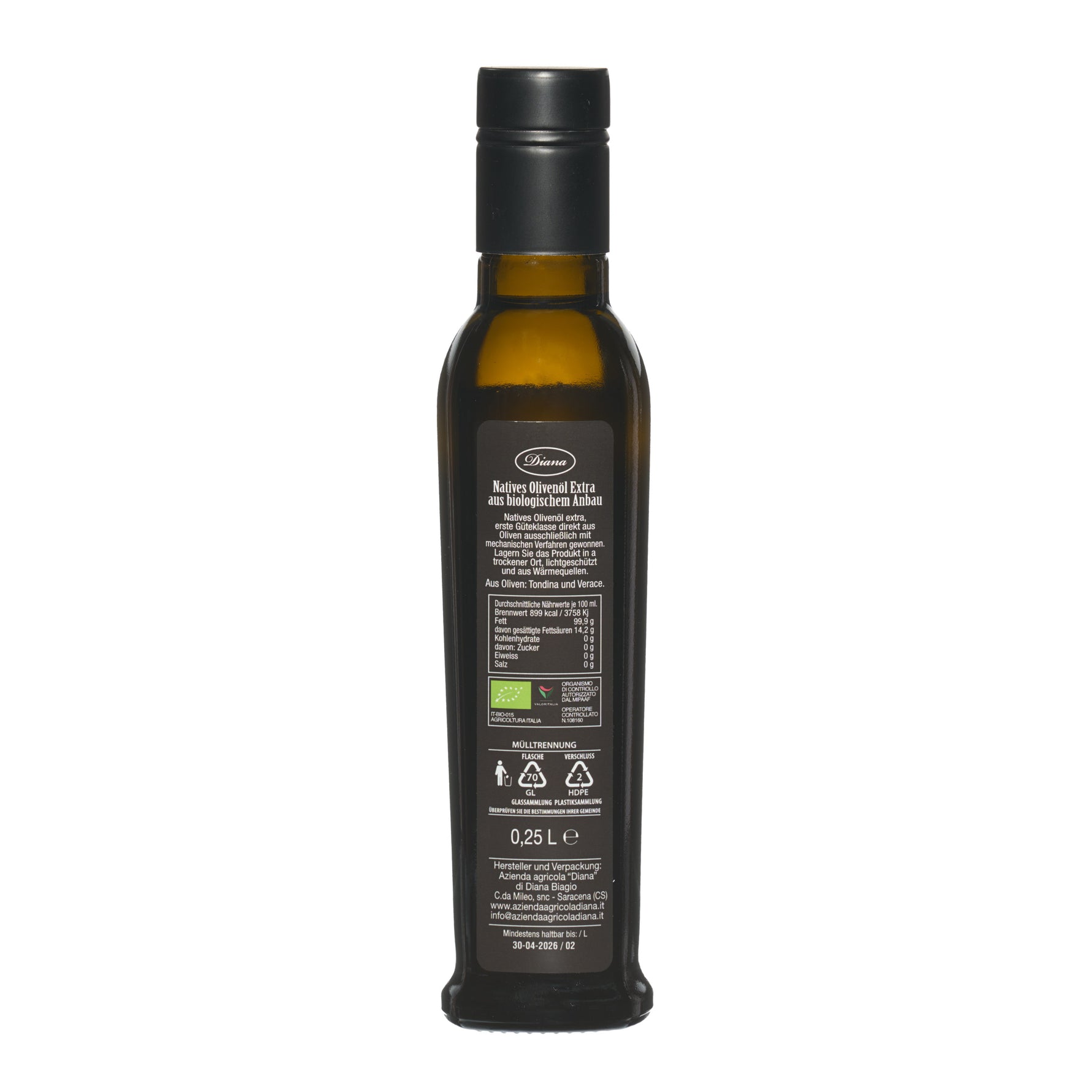 Olio Extravergine di Oliva