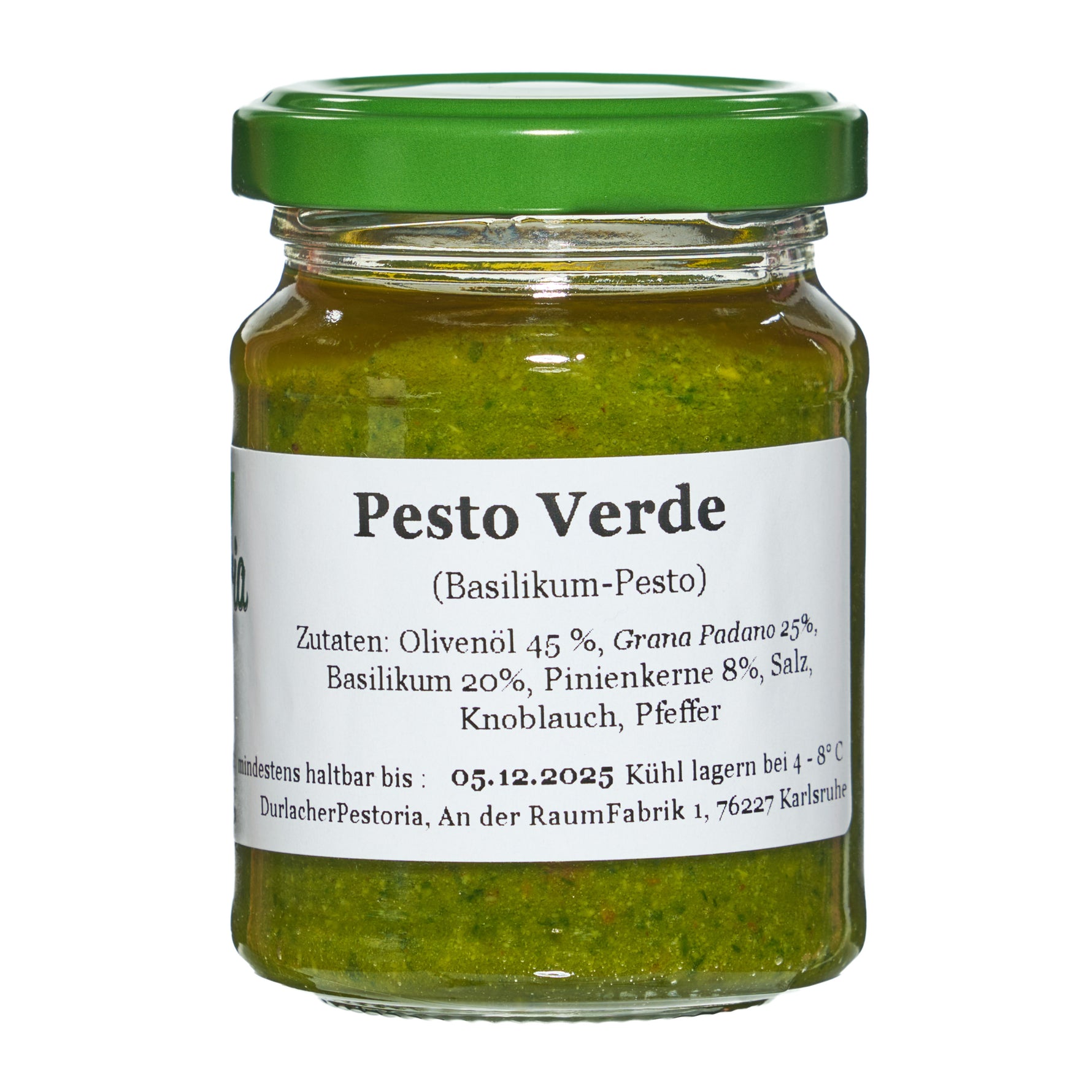 PESTO VERDE (110 gr) – Durlacher Pestoria