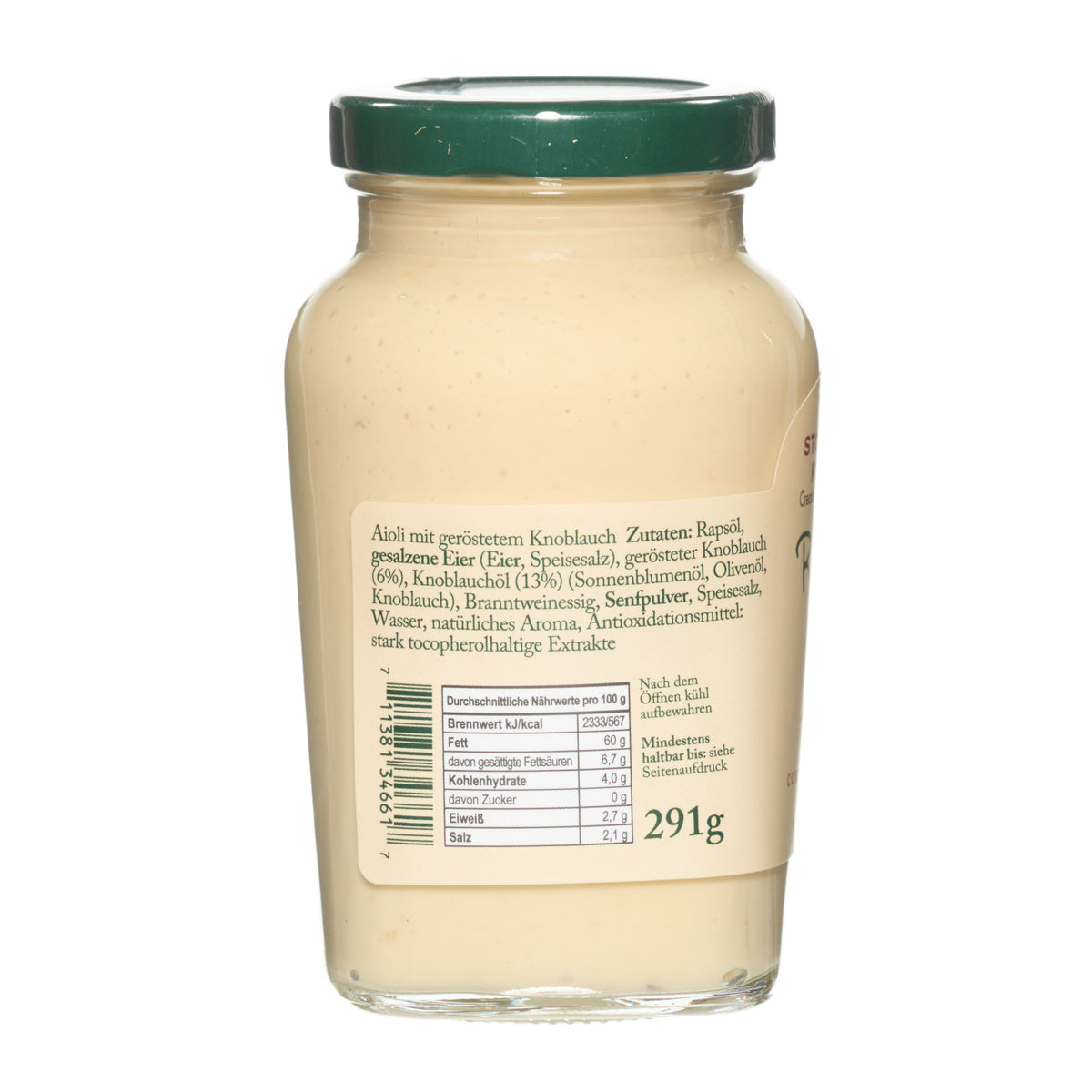 Roasted Garlic Aioli von Stonewall Kitchen