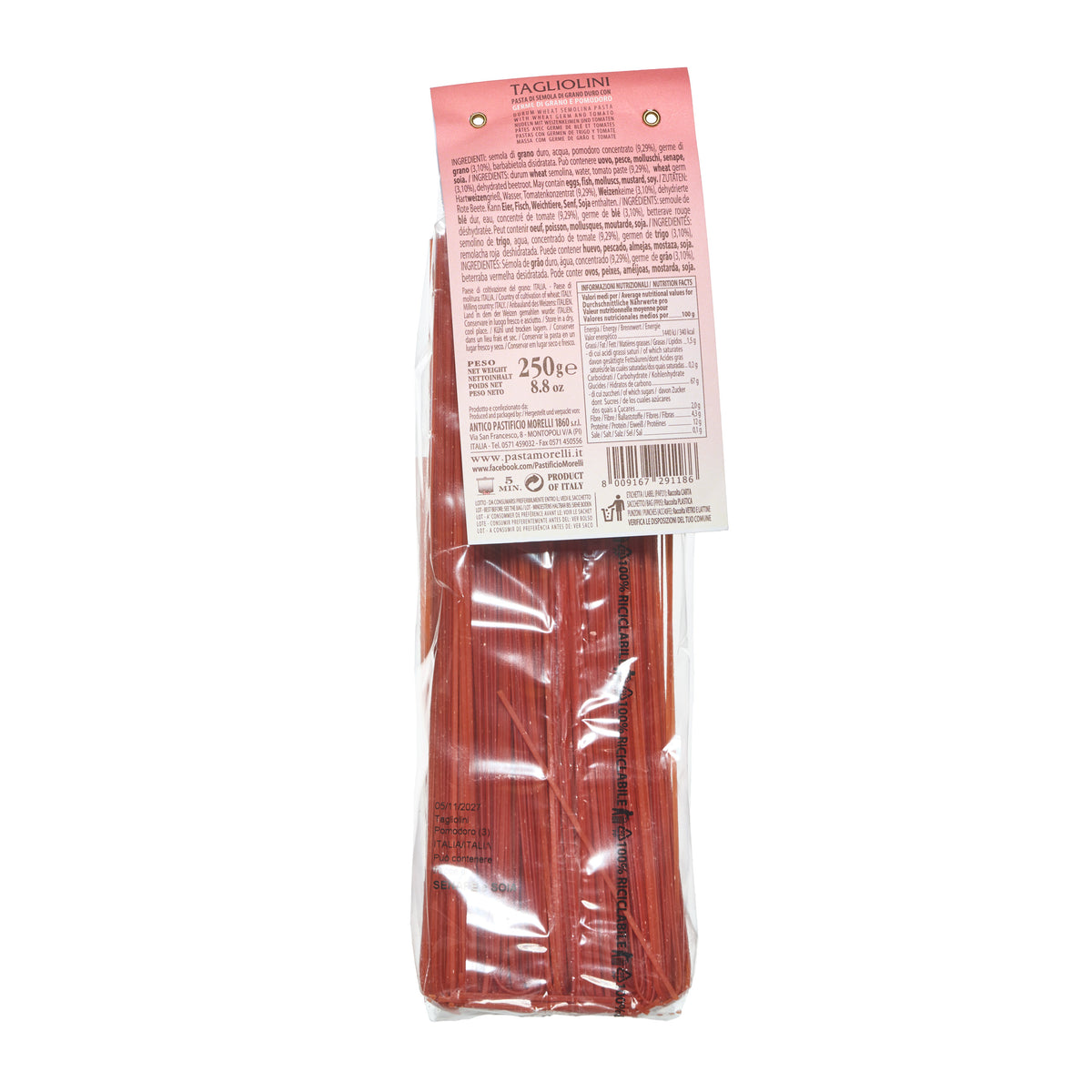 Morelli Pasta Tagliolini Pomodoro